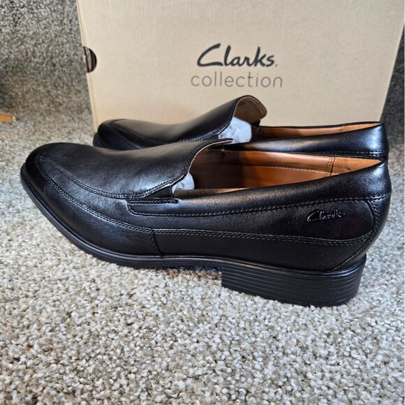 Clarks Other - Clarks Mens Tilden Free Black Leather NEW Size 13